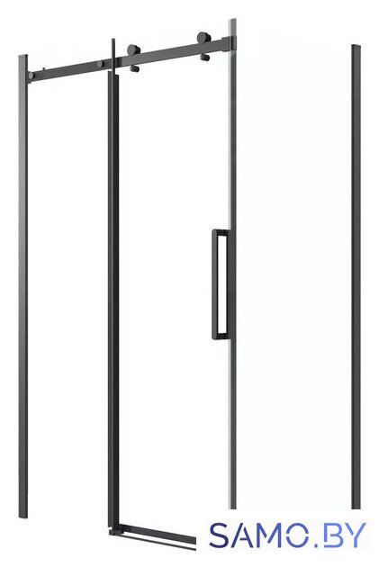 Душевой уголок Grossman Classic 100x70x195 120.K33.04.1070.21.00 (черный матовый/стекло прозрачное) - Изображение №1 — Интернет-магазин samo.by