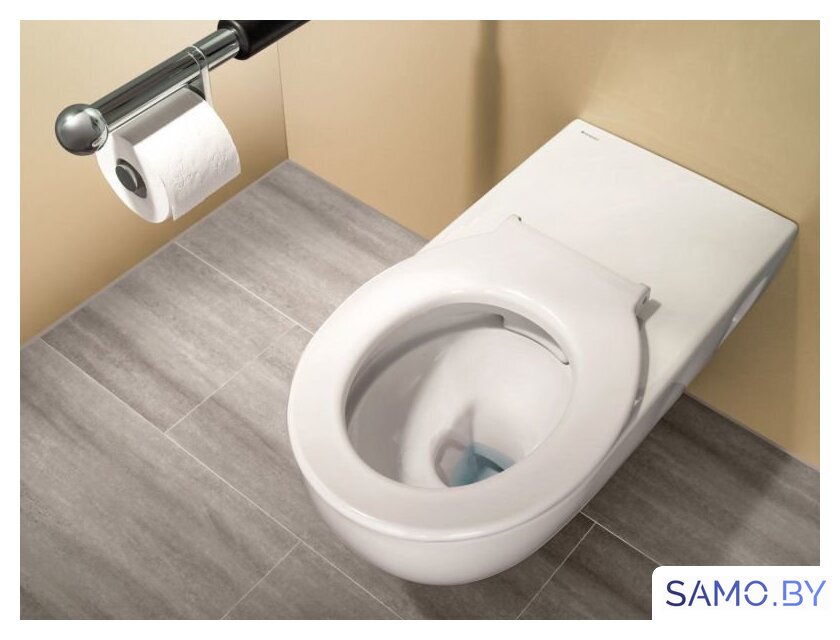 Унитаз подвесной Geberit Selnova Comfort 500.262.01.1 (без сиденья) - Изображение №2 — Интернет-магазин samo.by