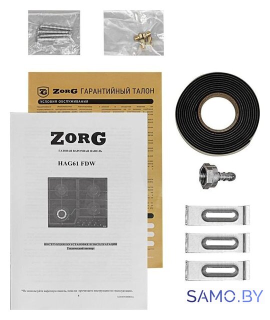 Варочная панель ZorG HAG61 FDW black - Изображение №8 — Интернет-магазин samo.by