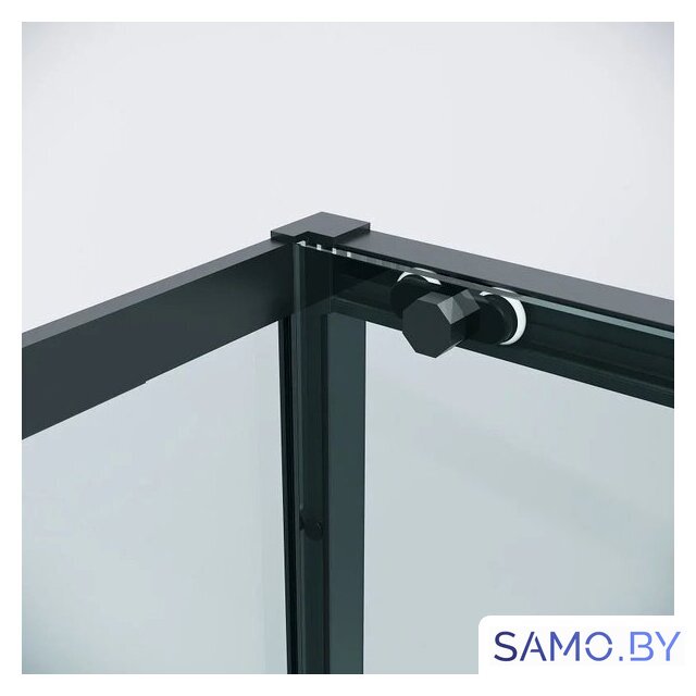 Душевой уголок Grossman Style 120x70x195 120.K33.05.1270.21.00 (черный матовый/прозрачное стекло) - Изображение №5 — Интернет-магазин samo.by