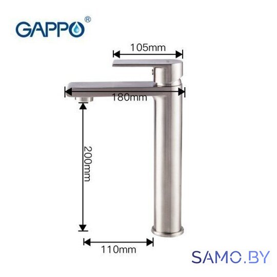 Смеситель Gappo G1099-22 - Изображение №4 — Интернет-магазин samo.by