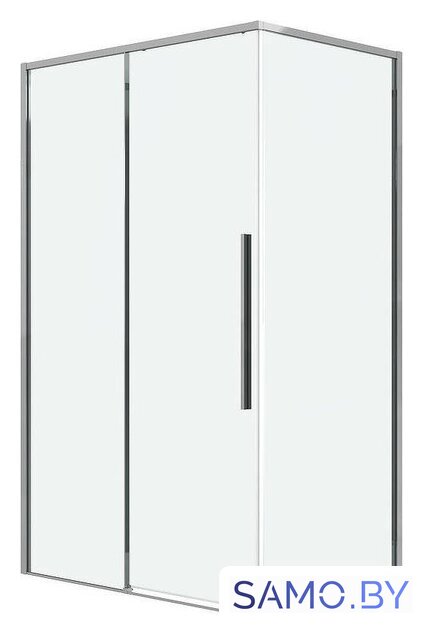 Душевая стенка Grossman Galaxy 100х195 200.K33.01.100.10.00 (хром/стекло прозрачное) - Изображение №2 — Интернет-магазин samo.by