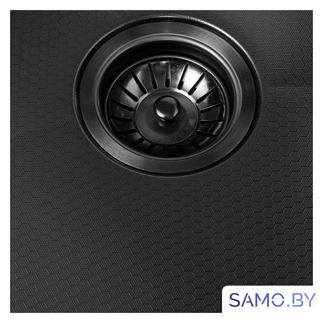 Кухонная мойка ARFEKA Eco AR 500*500 Black PVD Nano Decor - Изображение №3 — Интернет-магазин samo.by