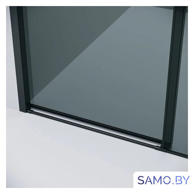 Душевой уголок Grossman Style 100x90x195 120.K33.05.1190.21.10 (черный матовый/тонированное стекло) - Изображение №3 — Интернет-магазин samo.by
