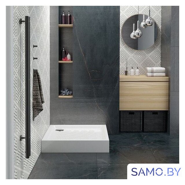 Душевой поддон Lavinia Boho Rock 37073800 80х80 - Изображение №5 — Интернет-магазин samo.by