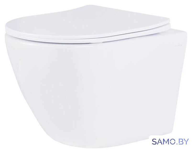 Унитаз подвесной Roxen Antares 530185-01 в комплекте с инсталляцией StounFix Dual Fresh 6 в 1 966771 (кнопка: серый гранит) - Изображение №5 — Интернет-магазин samo.by