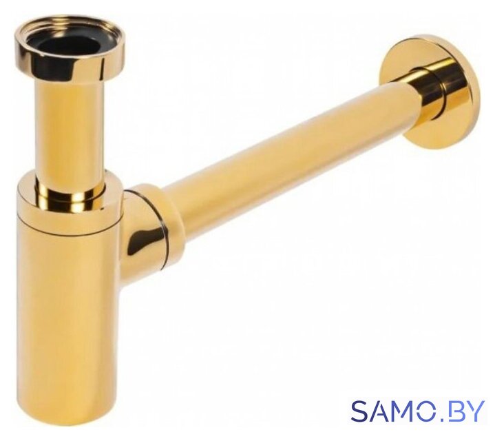 Сифон Grocenberg GB210 (золото глянец) - Изображение №1 — Интернет-магазин samo.by