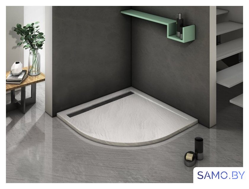 Душевой поддон WeltWasser TRR 90 Stone-WT 90x90 - Изображение №2 — Интернет-магазин samo.by