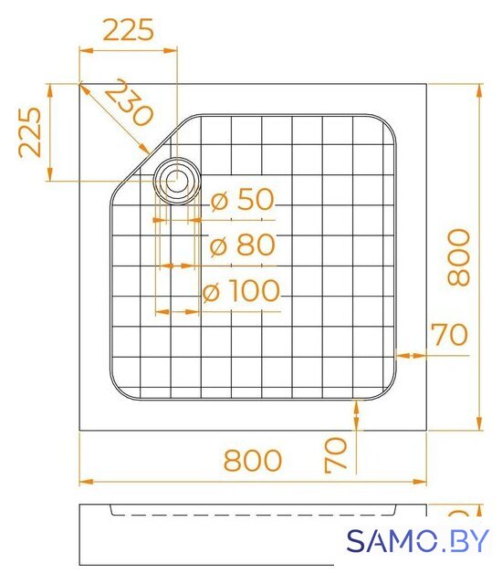 Душевая кабина RGW SMC-W 57350188-01 - Изображение №7 — Интернет-магазин samo.by