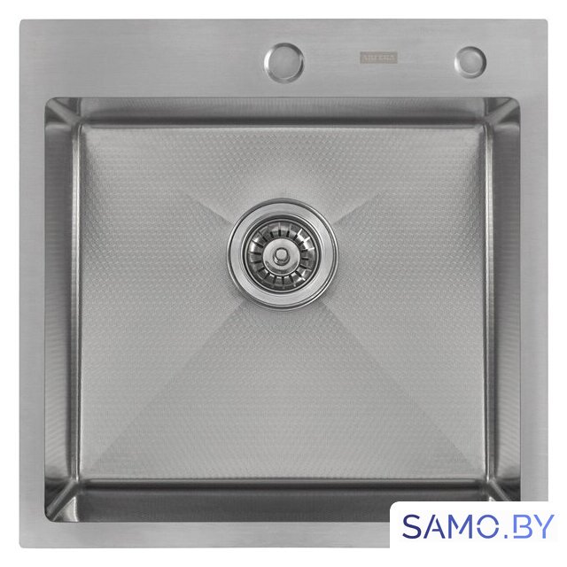 Кухонная мойка ARFEKA Eco AR 500*500 Satin Decor - Изображение №2 — Интернет-магазин samo.by