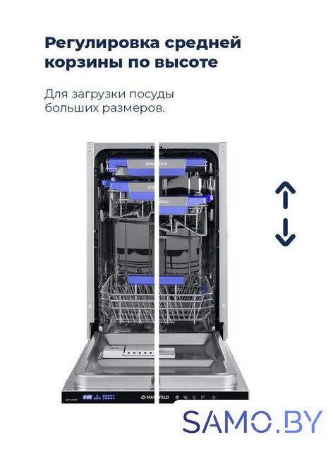 Встраиваемая посудомоечная машина MAUNFELD MLP-08IMR - Изображение №25 — Интернет-магазин samo.by