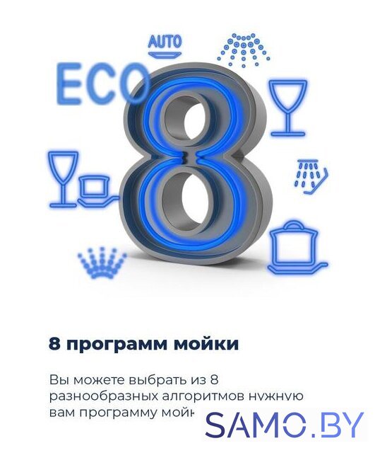 Встраиваемая посудомоечная машина MAUNFELD MLP-08IMR - Изображение №23 — Интернет-магазин samo.by