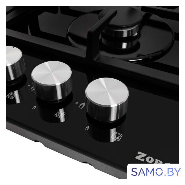 Варочная панель ZorG HAG61 FDW black silver - Изображение №4 — Интернет-магазин samo.by