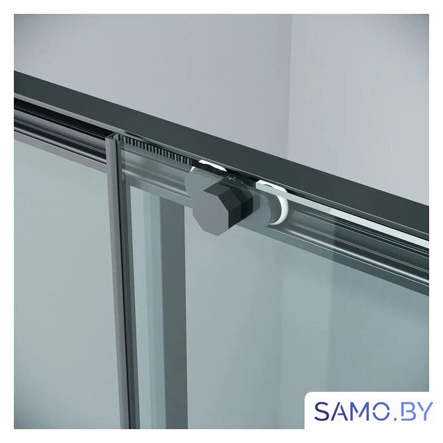 Душевой уголок Grossman Style 120x90x195 120.K33.05.1290.21.00 (черный матовый/прозрачное стекло) - Изображение №6 — Интернет-магазин samo.by