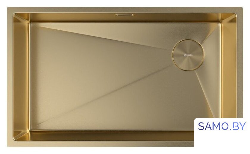 Кухонная мойка ZorG Zerox 74 U / IF Side SF PVD Gold - Изображение №3 — Интернет-магазин samo.by