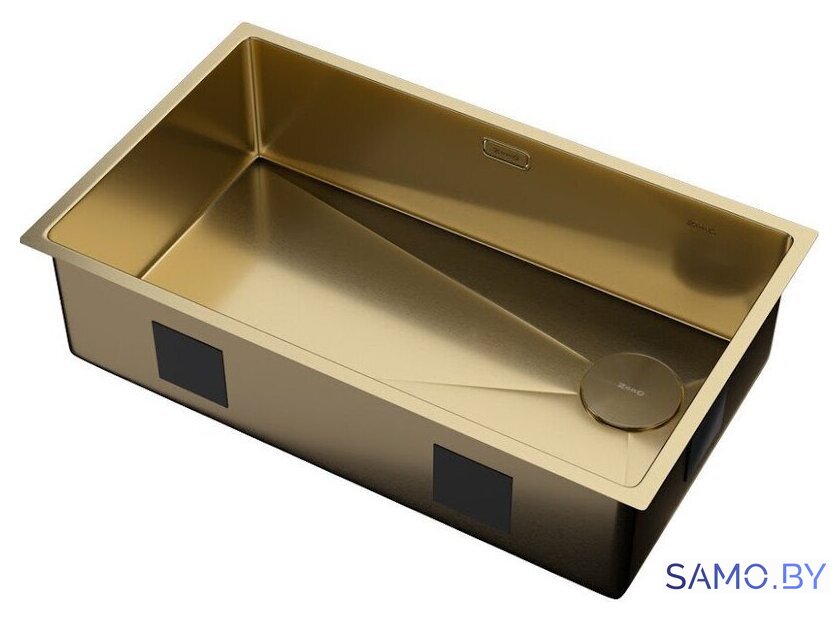 Кухонная мойка ZorG Zerox 74 U / IF Side SF PVD Gold - Изображение №2 — Интернет-магазин samo.by