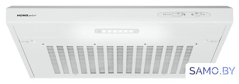 Кухонная вытяжка HOMSair Horizontal 50 (белый) - Изображение №3 — Интернет-магазин samo.by
