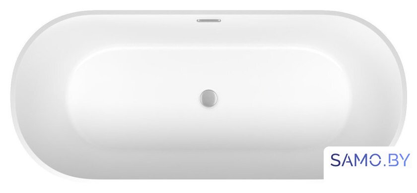 Ванна Wellsee Shell 180x80 28170401R (отдельностоящая ванна белый глянец, экран, ножки, сифон-автомат хром) - Изображение №4 — Интернет-магазин samo.by