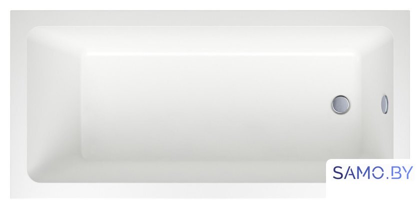 Ванна Wellsee FreeDom 150x80 231101005 (встраиваемая ванна белый глянец, ножки, сифон-автомат хром) - Изображение №2 — Интернет-магазин samo.by