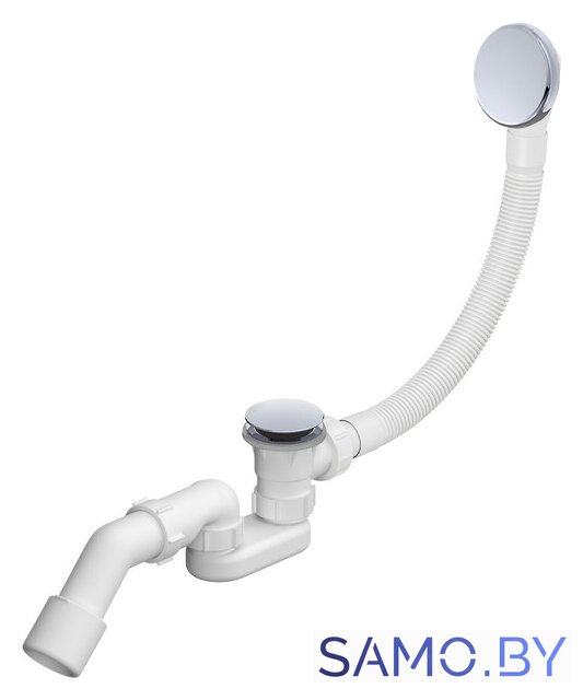 Ванна Wellsee FreeDom 150x80 231101005 (встраиваемая ванна белый глянец, ножки, сифон-автомат хром) - Изображение №3 — Интернет-магазин samo.by