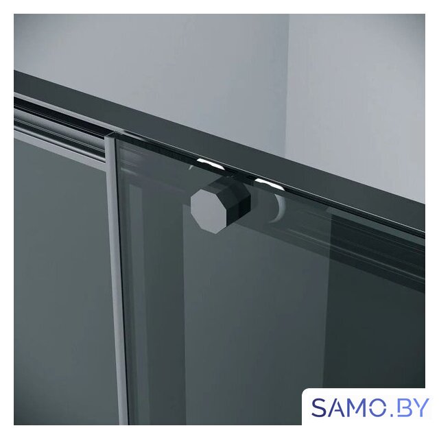 Душевой уголок Grossman Style 110x70x195 120.K33.05.1170.21.10 (черный матовый/тонированное стекло) - Изображение №6 — Интернет-магазин samo.by