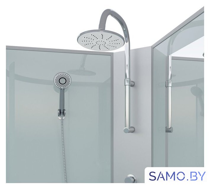 Душевая кабина Niagara NG-33084-14RBKT 100x80 (матовое стекло) - Изображение №2 — Интернет-магазин samo.by