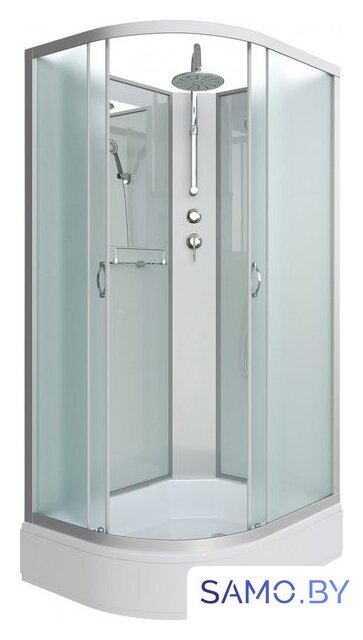 Душевая кабина Niagara NG-33084-14RBKT 100x80 (матовое стекло) - Изображение №1 — Интернет-магазин samo.by