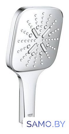 Душевая лейка Grohe Rainshower SmartActive 130 Cube 26582000 - Изображение №1 — Интернет-магазин samo.by