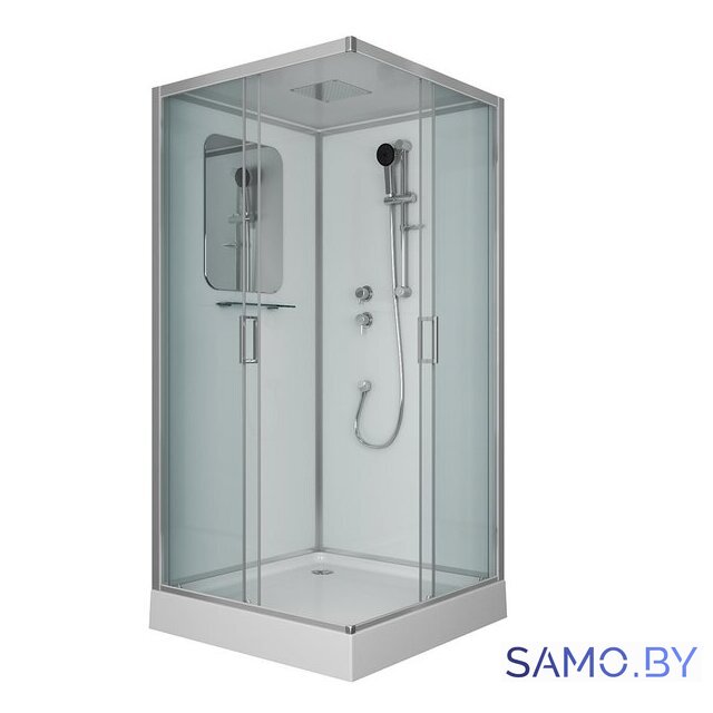 Душевая кабина Niagara NG-6001-01Q 90x90x210 (прозрачное стекло) - Изображение №2 — Интернет-магазин samo.by