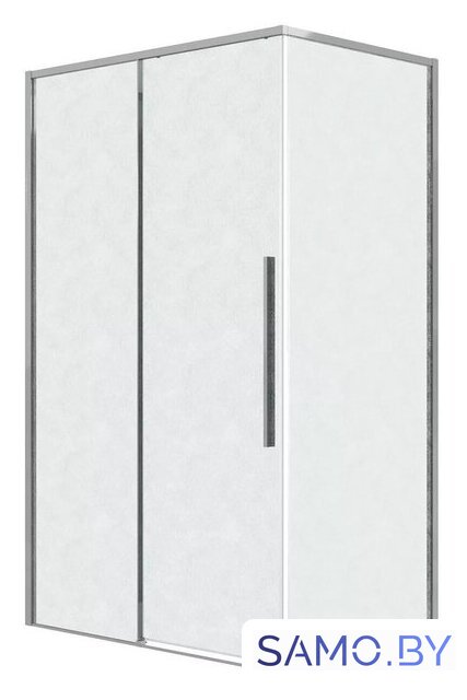 Душевая стенка Grossman Galaxy 90x195 200.K33.01.90.10.02 (хром/шиншилла стекло) - Изображение №5 — Интернет-магазин samo.by