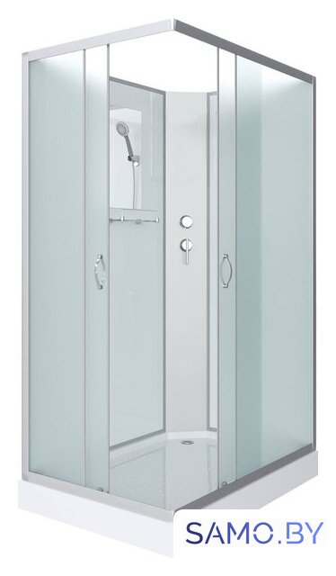 Душевая кабина Niagara NG-43085-14QBK 100x80 - Изображение №1 — Интернет-магазин samo.by