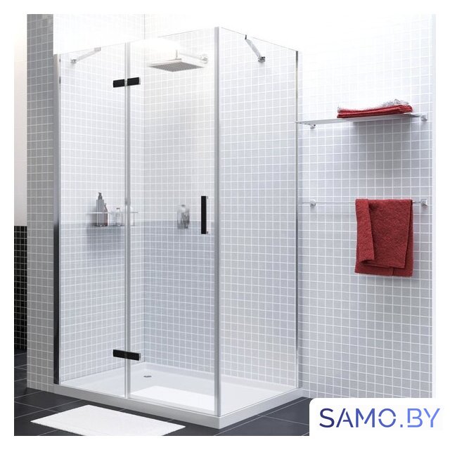 Душевой уголок Wasserkraft Aller 10H10LBlack - Изображение №2 — Интернет-магазин samo.by