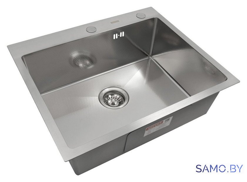 Кухонная мойка ARFEKA Eco AR 600*500 Satin Decor - Изображение №2 — Интернет-магазин samo.by