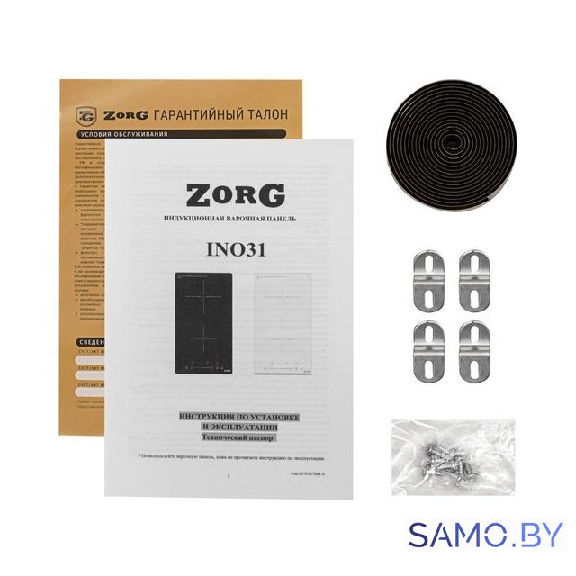 Варочная панель ZorG INO31 black - Изображение №6 — Интернет-магазин samo.by
