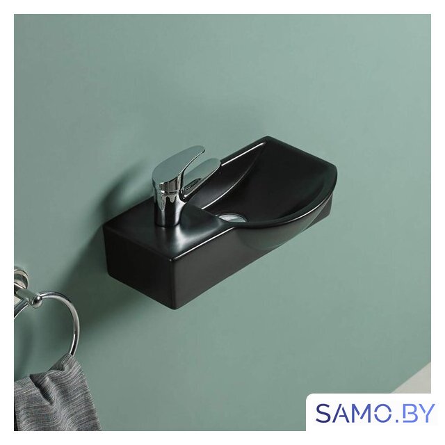 Умывальник WeltWasser AISBACH 7940 MT-BL L - Изображение №1 — Интернет-магазин samo.by