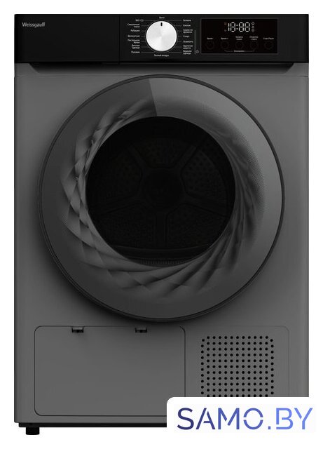 Сушильная машина Weissgauff WD 6010 Heat Pump Deep Grey - Изображение №1 — Интернет-магазин samo.by