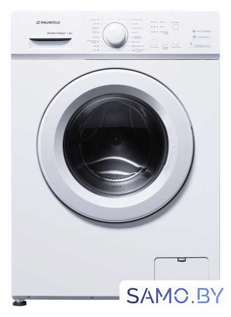 Стиральная машина MAUNFELD MFWM127WH051 - Изображение №1 — Интернет-магазин samo.by