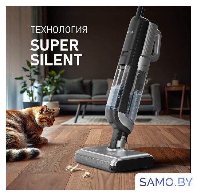 Вертикальный моющий пылесос Weissgauff V22 BLDC 250 Graphite DoubleSide AquaPro SelfDry - Изображение №24 — Интернет-магазин samo.by