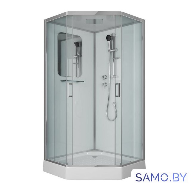 Душевая кабина Niagara NG-6001-01D 90x90x220 (прозрачное стекло) - Изображение №2 — Интернет-магазин samo.by