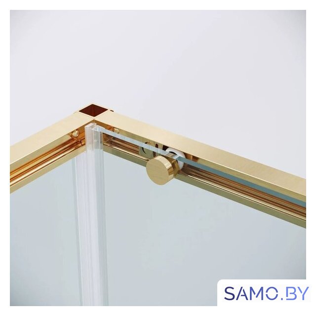 Душевой уголок Grossman Galaxy 120x80x195 120.K33.01.1280.32.00 (золото сатин/прозрачное стекло) - Изображение №4 — Интернет-магазин samo.by