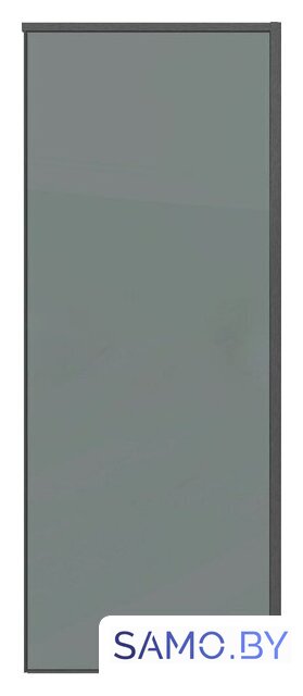 Душевая стенка Grossman Galaxy 80x195 200.K33.01.80.42.10 (графит сатин/стекло тонированное) - Изображение №1 — Интернет-магазин samo.by
