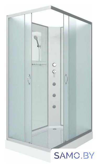 Душевая кабина Niagara NG-43085-14QBKG 100x80 - Изображение №2 — Интернет-магазин samo.by