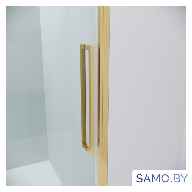 Душевой уголок Grossman Cosmo 110x70x195 120.K33.02.1170.32.00 (золото сатин/стекло прозрачное) - Изображение №2 — Интернет-магазин samo.by