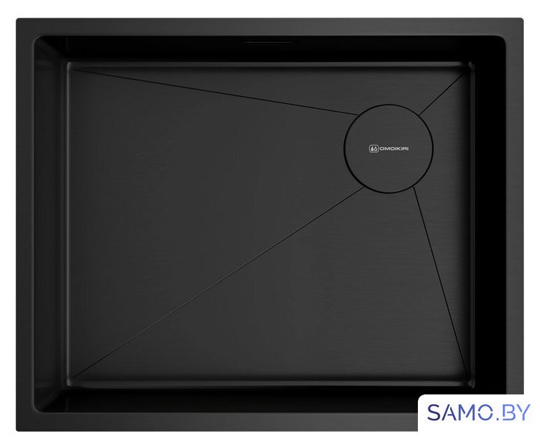 Кухонная мойка Omoikiri Taki 54-U/IF Side SF GB (графит) - Изображение №1 — Интернет-магазин samo.by
