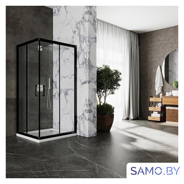 Душевой уголок Roxen Caspia 55060-90B 90х90 - Изображение №5 — Интернет-магазин samo.by