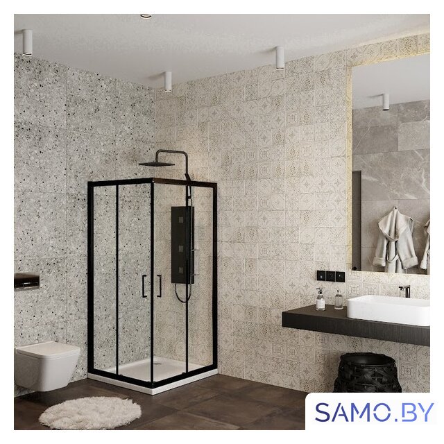 Душевой уголок Roxen Caspia 55060-90B 90х90 - Изображение №3 — Интернет-магазин samo.by