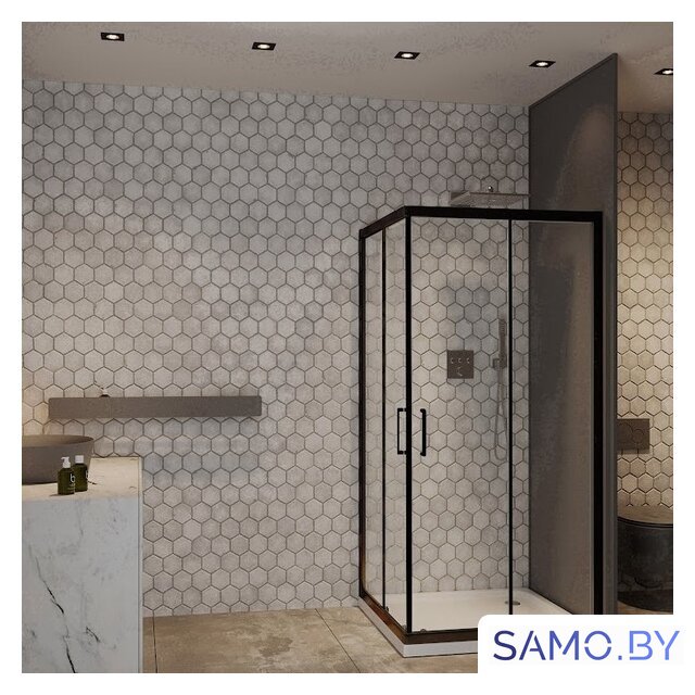 Душевой уголок Roxen Caspia 55060-90B 90х90 - Изображение №8 — Интернет-магазин samo.by