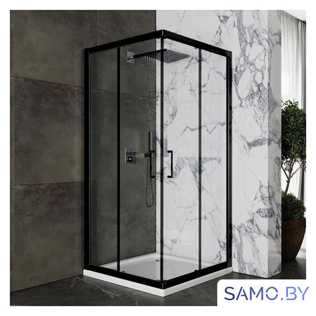 Душевой уголок Roxen Caspia 55060-90B 90х90 - Изображение №7 — Интернет-магазин samo.by