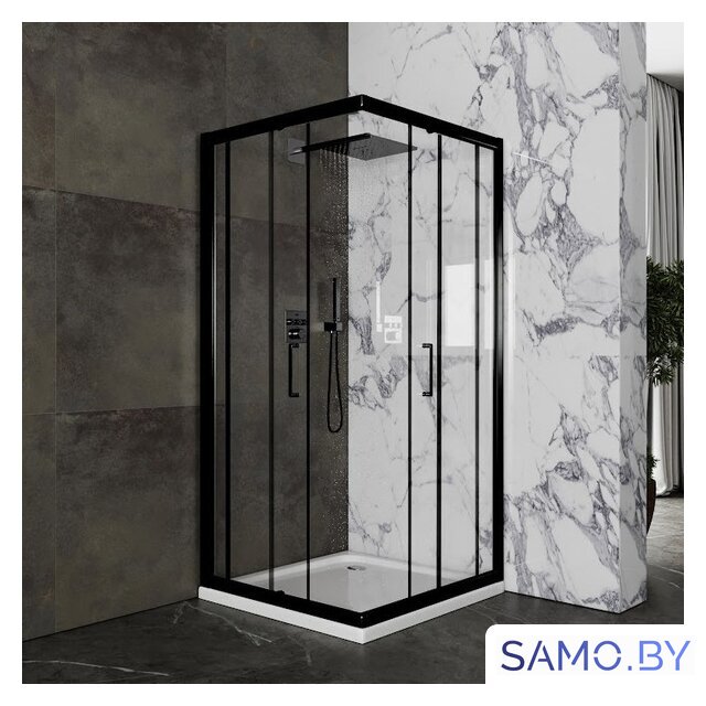 Душевой уголок Roxen Caspia 55060-90B 90х90 - Изображение №6 — Интернет-магазин samo.by