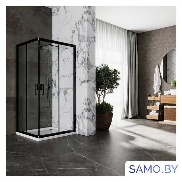 Душевой уголок Roxen Caspia 55060-90B 90х90 - Изображение №4 — Интернет-магазин samo.by